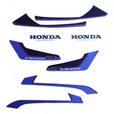 Kit Faixa Jogo Adesivos Honda Cb450 Dx 1992 Vermel Cb 450 Dx