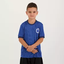 Camisa Cruzeiro Building Ii Infantil Azul