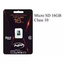 Memoria Micro Sd De 16 Gb New Print Clase 10+100% Original
