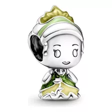 Charm Tiana Princesa Sapo Disnei Compatible Pandor Regalo