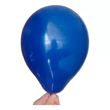 50 Balões Bexigas De Festa Azul Cobalto - Nº8 - Aniversário
