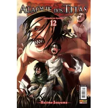 Ataque Dos Titãs Vol. 12: Série Original, De Isayama, Hajime. Editora Panini Brasil Ltda, Capa Mole Em Português, 2017