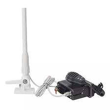 Vhf Marine Base Antena Fibra Vidrio Pl 259 Conector Rg