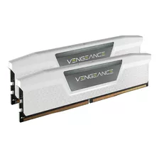 Memoria Ram Vengeance Gamer Color Blanco 32gb 2 Corsair Cmk32gx5m2b5200c40