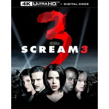 Blu Ray Scream 3 4k Ultra Hd Iii Original 