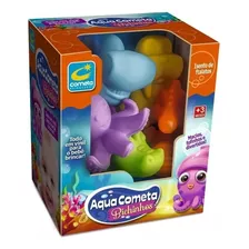 Brinquedos De Vinil Para Bebê Aqua Cometa Bichinhos +3 Meses