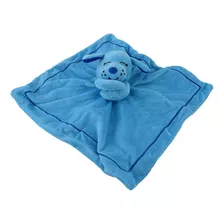 Naninha De Pelúcia Macia Bebê É Hora De Nanar Cachorro Unik Cor Azul