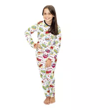 Pijama Infantil Longo Bang-bang