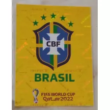 Figurita Escudo De Brasil Album Qatar 2022
