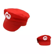 Quepe Chapéu Boina Mario Fantasia