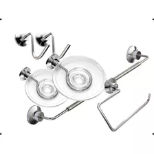 Accesorios Para Baño Acero Inoxidable/cristal Oferta 29 Jul