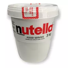 Creme De Avelã Com Cacau Nutella 3kg Un