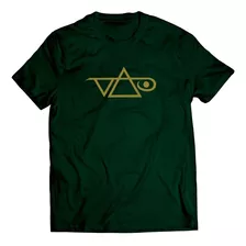 Camiseta - Steve Vai - Logo - Camisa Guitarra Instrumental