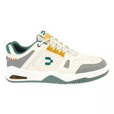 Tenis Casual Urbano Choclo Charly 8002 Blanco Para Hombre