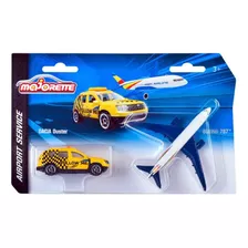 Miniatura Dacia Duster + Boeing 787 1:60-1:64 Majorette Cor Outro