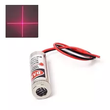 Módulo Laser Vermelho 650nm 5mw Alinhamento Em Cruz.