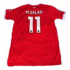 Camiseta Liverpool Mohamed Salah 11 Roja 