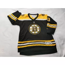 Jersey Nhl Hockey L-xl Juvenil Boston Bruins Detalle 
