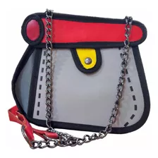 Bolsa De Mano Con Diseño Animado 2d