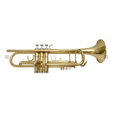 Trompeta Century Cntp006 Doble Poste Laqueada Tipo Bach