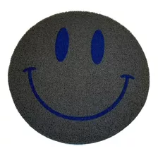 Felpudo Entrada Alfombra Carita Smile 60 Cm Pvc