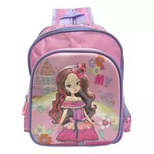 Mochila Costa Infantil 3d Feminina 