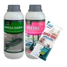 Kit Refine Lp + Limpeza Diária Lp + Super Fibra Uso Geral