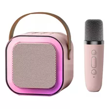 Caixa De Som 1 Microfone Speaker Infantil Sem Fio Portátil Cor Sortidos 110v/220v