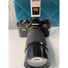 Câmera Fotográfica Konica Fp1 Program - Ac Oferta