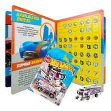 Carrinho Hot Wheels Raijin Express Mattel + Livro 4 Em 1