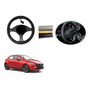 Emblema Volante Mazda 3 2014 - 2018 Sedan / Hb Fibra Carbono