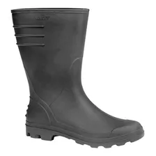 Bota De Pvc Forrada Impermeável Borracha Motoboy Chuva Moto