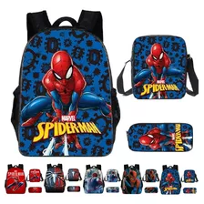 Mochila Spider-man 3pcs/set Mochila Para Niños