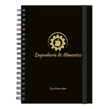 Caderno Colegial Plus Personalizado Profissões Gold 1 Mat