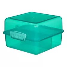 Contenedor Para Alimentos Lunch Cube 1,4 Lts Colores Comida