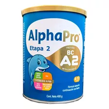 Formula Infantil Alphapro Etapa 2 - Láctea Con Hierro
