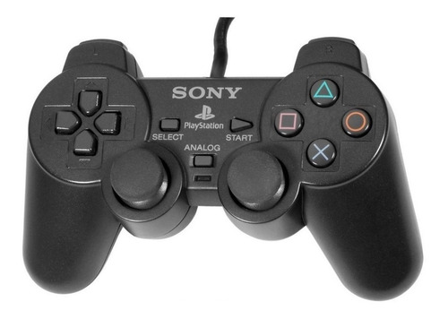 Joystick Sony Playstation Dualshock 2 Black