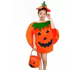 Disfraz Niño - Halloween Costumes 3 Pcs Pumpkin Costume For 