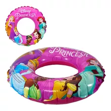 Boia Circular Infantil Princesas Disney 56cm Inflável 30kg