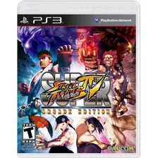 Super Street Fighter Iv Arcade Edition - Mídia Física Ps3