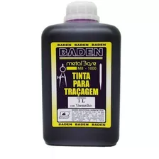 Tinta Para Traçagem Vermelha Baden - 1 Litro