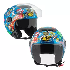 Capacete Aberto Pro Tork New Atomic Universe Lançamento