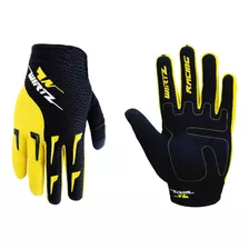 Guantes Wirtz Moto Motocross Mx Enduro Atv Mtb Wirtz Elevate Color Amarillo Talle Xl