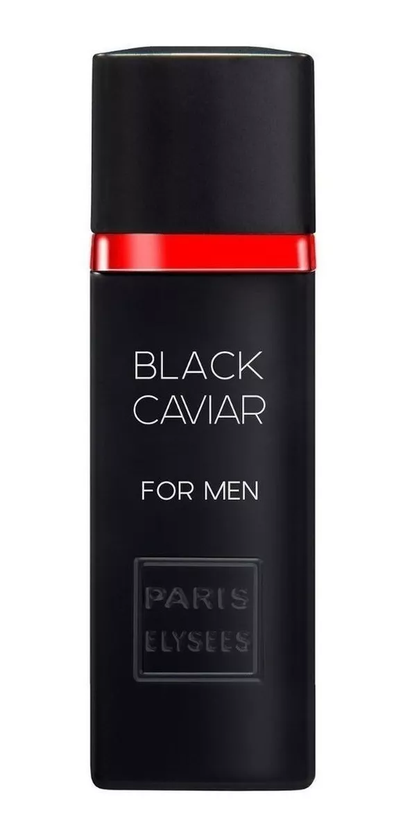 Paris Elysees Black Caviar Edt 100ml Para Masculino