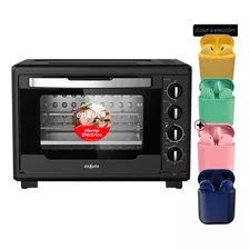 Horno Electrico Enxuta Henx055n 55 Litros Con Espiedo + Auri