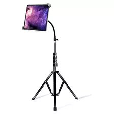 Floor iPad Pro Stand, 70 Gooseneck TriPod Stand For Ip...