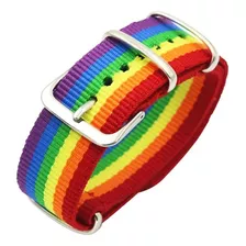 Pulsera Brazalete Correa Pride Arcoíris Gay Colores Lgbt