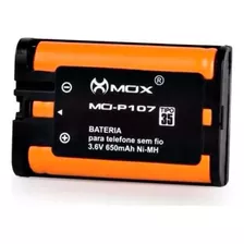 Bateria Mox Para Telefone Sem Fio Panasonic P107 3,6v 650mah