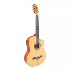 Guitarra Acustica De Pino Cuerda Nylon Natural Mate Importad