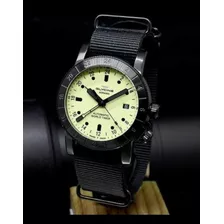 Reloj Glycine Airman Gmt World Timer Contemporary Suizo Auto